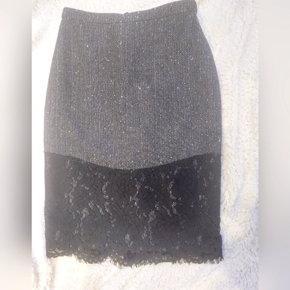 J.crew black label gourouse skirt